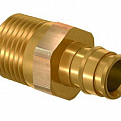 1135752 USYSTEMS штуцер с наружной резьбой латунный для труб PE-Xa 16-R3/4"НР, тип 1 '80И